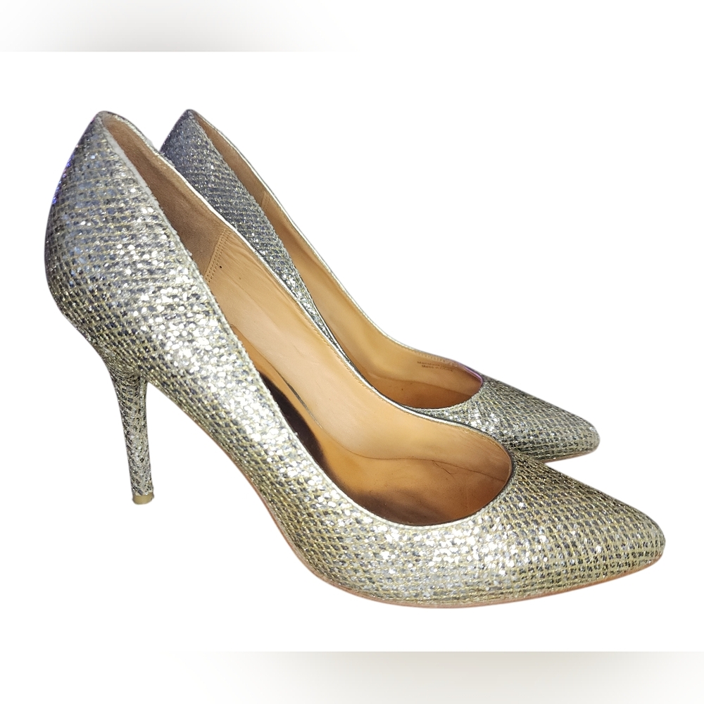 Badgley Mischka Dulce Sparkly Pumps, Womens 10 - Picture 2 of 9